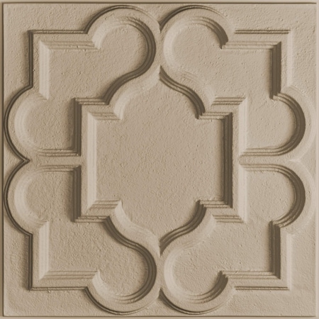 Ceilume Victorian 2ft x 2ft Latte Ceiling Tile V1-VICTOR-22LAO